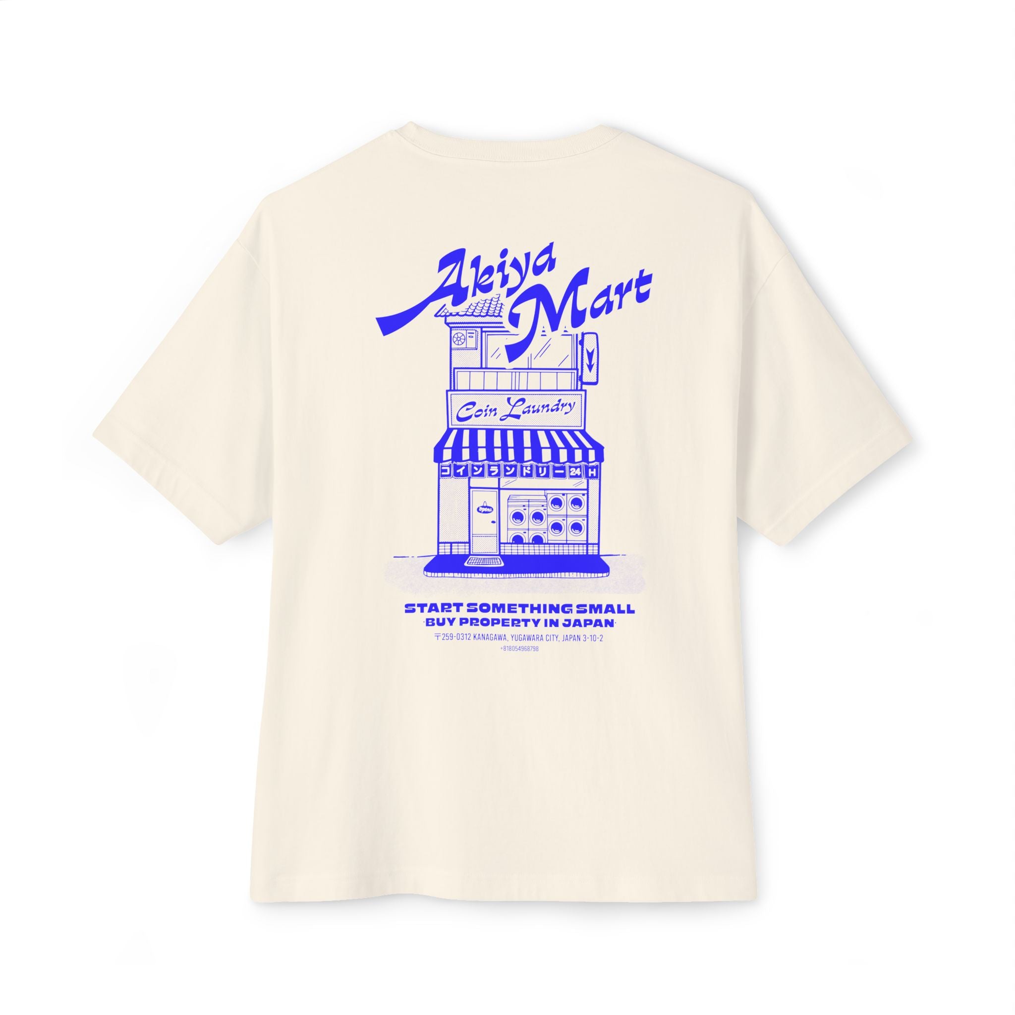 AkiyaMart Coin Laundry Shirt - Blue (Limited Edition)